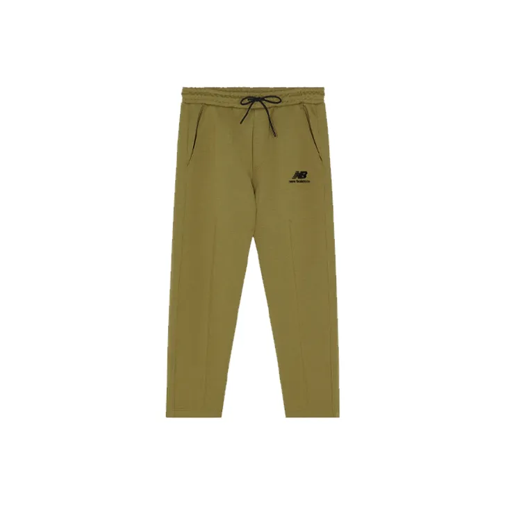 New Balance Knitted Sweatpants Men Army Green-0