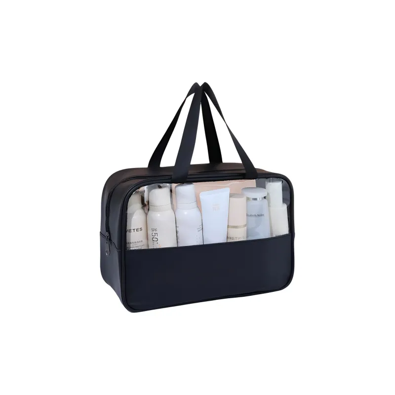 LETOO PVC Makeup Bag Large Size Unisex Multicolor-16