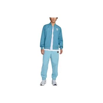 Nike Atlético Madrid Sport Essentials Extérieur Jackets Coats Men's Noise Reduction Blue/Big Gun