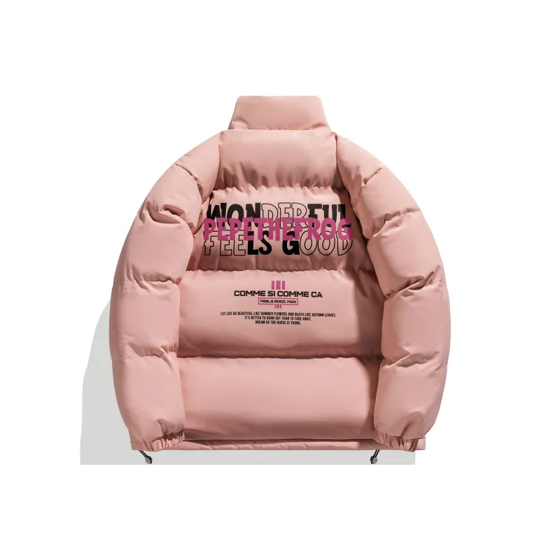 Pepe The Frog Puffer Jacket Unisex-11