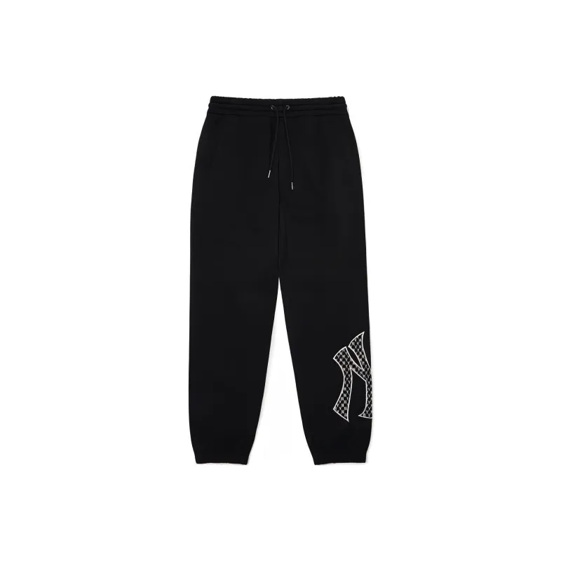 MLB Knitted Sports Pants Unisex Black-0