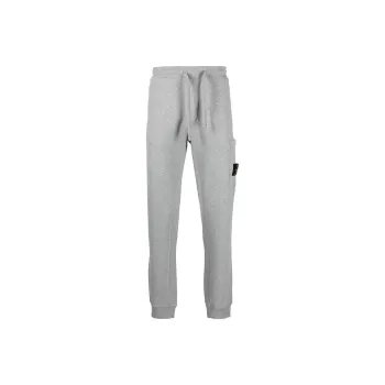 STONE ISLAND Knitted Sweatpants Men's Gray