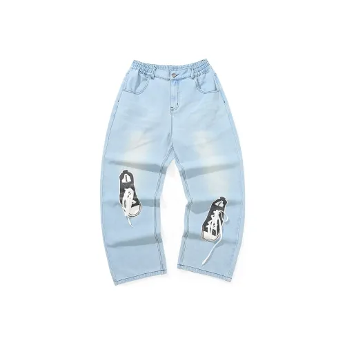 Junya Watanabe floral-print drop-crotch pants