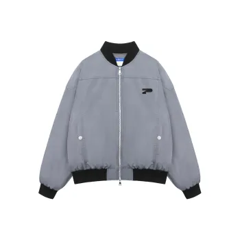 PMET Cleanfit Trendy Loose Fit Cropped Silhouette MA1 Flight Coat Unisex