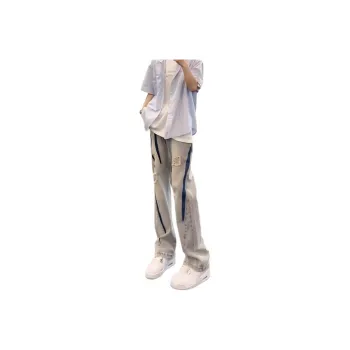 NVRFRGT Jeans Unisex Yellow Mud