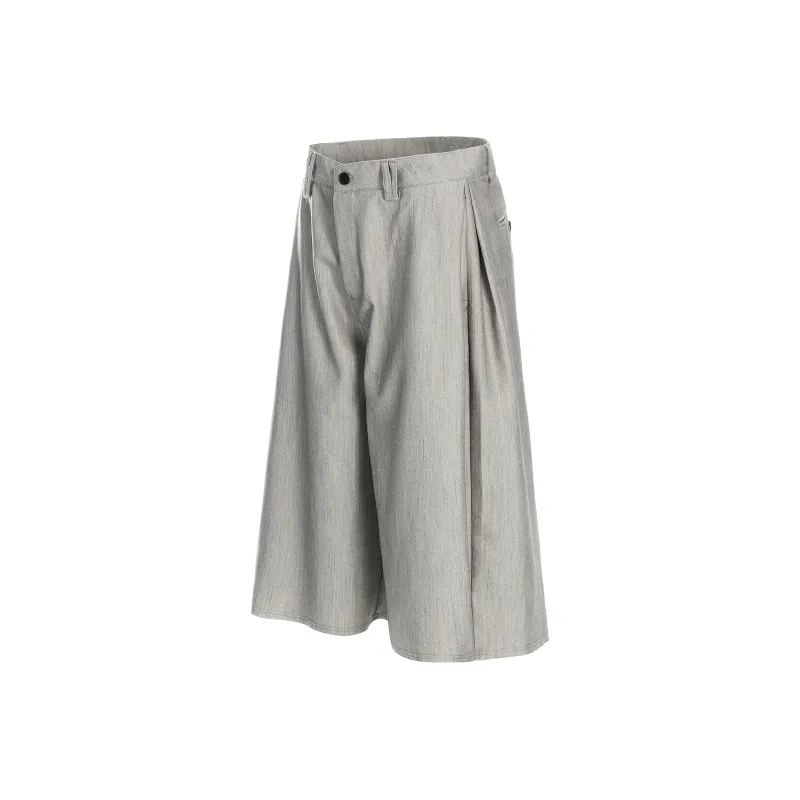 ONITSOP Casual Shorts Men's Herringbone Gray-1