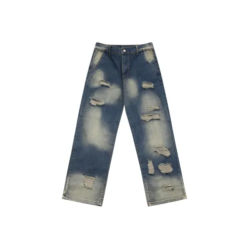 PAULASARA Jeans Unisex Vintage Blue