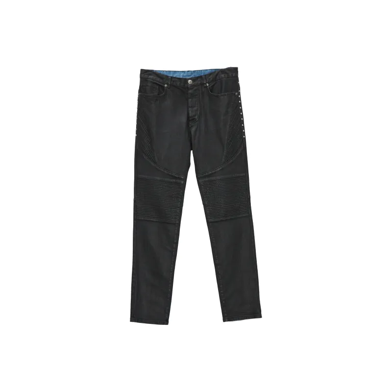 Ed Hardy Slim Fit Pants Jeans Men's Black-0