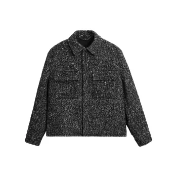 ZARA Jackets & Coats Men's Black/White
