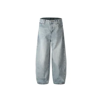 YINLEI Jeans Unisex Light Blue