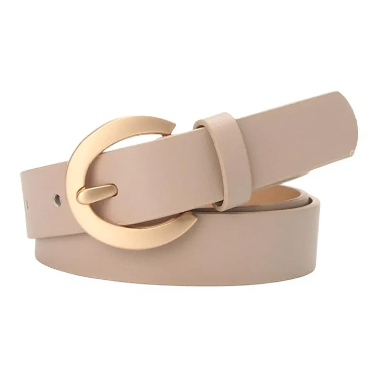 JEANSWEST PU Leather Belts Women's 2.4CM-10