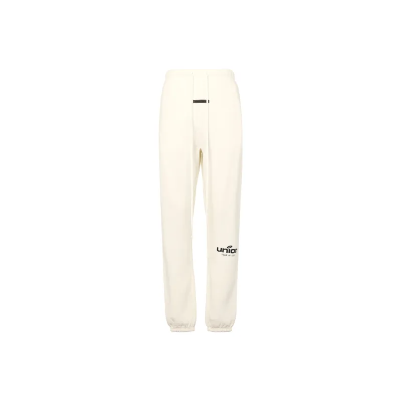 Fear Of God Essentials x Union LA FW21 Knitted Sweatpants Unisex White-0
