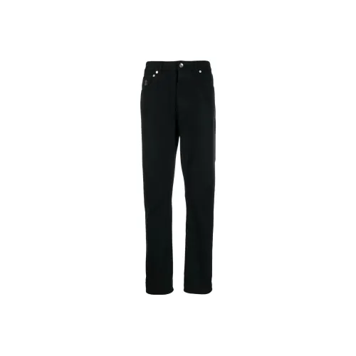 Brunello Cucinelli Logo Patch Mid Rise Jeans