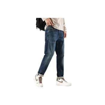 Devanro Jeans Men Blue