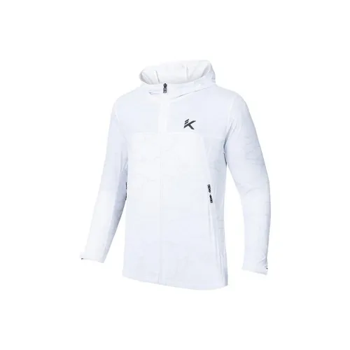 Anta Basketball Collection Trench Coat Men's Pure White