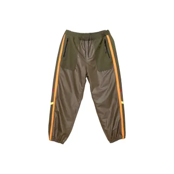 Clot X Sacai Knitted Sweatpants Men Brown
