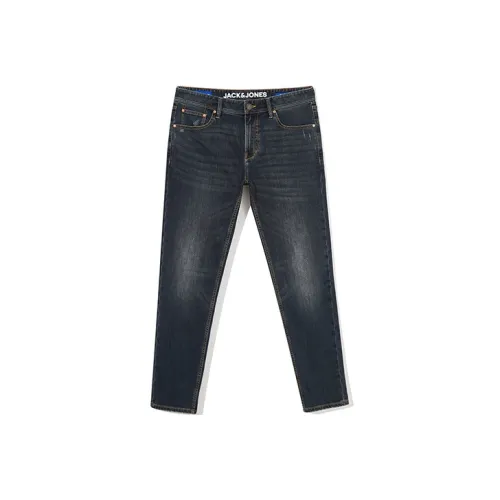JACK JONES· Jeans Men's Dark Denim Blue Color