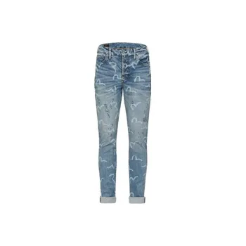EVISU Jeans Men Denim Blue