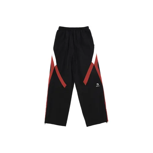 D5OVE Flared Pants Sports Pants Unisex Black