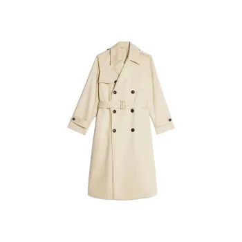 AMIPARIS Paris Belted Long Sleeved Trench Coat
