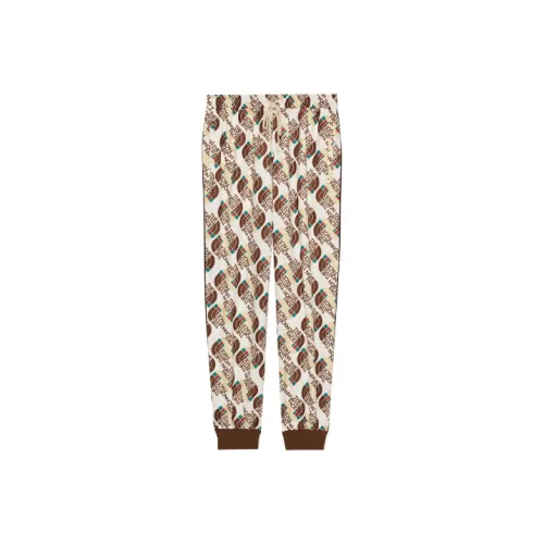 GUCCI X Honey Girl Sneakers Skateboarding Skateboarding Skateboarding Shoes Web Print Technical Jersey Jogging Pant