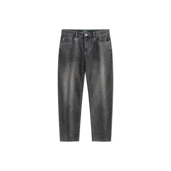 Dance With Wolves Jeans Unisex Black Gray Color