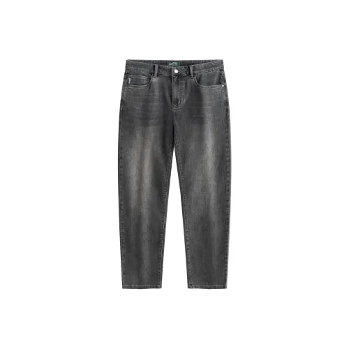 Dance With Wolves Jeans Unisex Black Gray Color