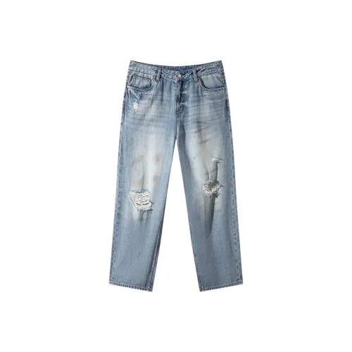 RAMPAGE Jeans Unisex Vintage Blue