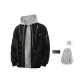 Black (Comes with Gray Sweatshirt)