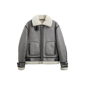 ZARA Jackets Men Gray