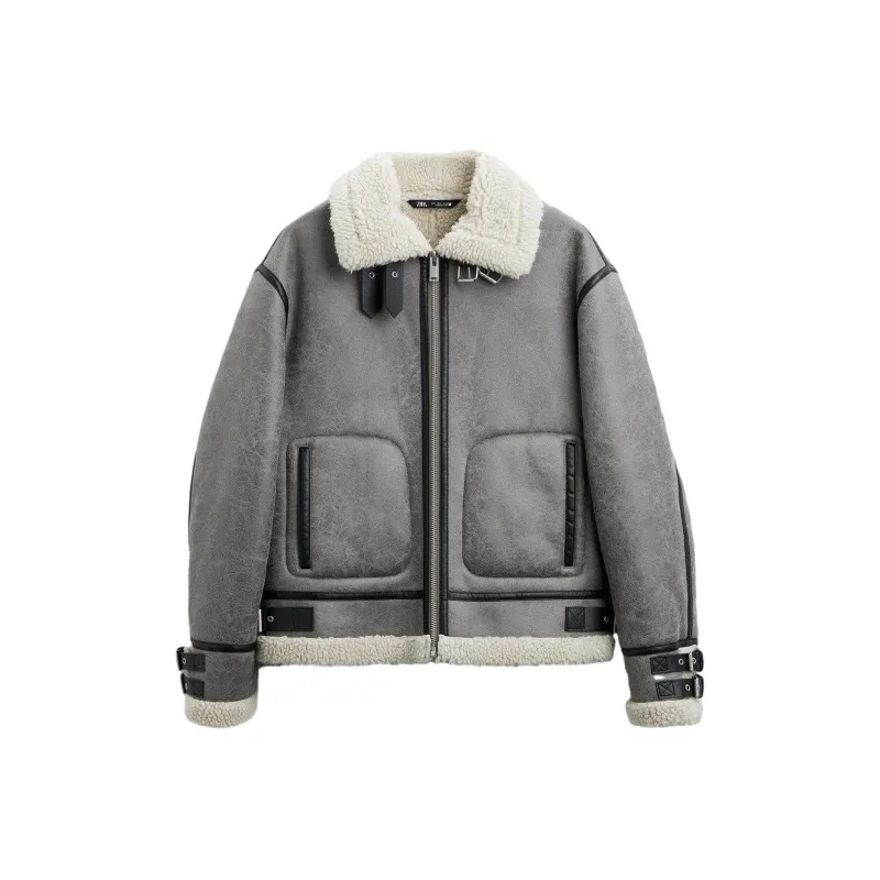ZARA Jackets Men Gray-0