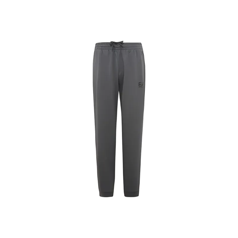 EMPORIO ARMANI SS22 Knitted Sports Pants Men's Gray-0