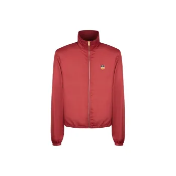 BALLY Logo-appliqué High-neck Windbreaker