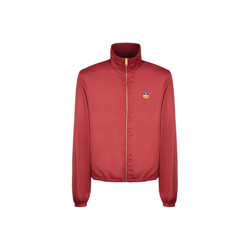 BALLY Logo appliqué High neck Windbreaker-0