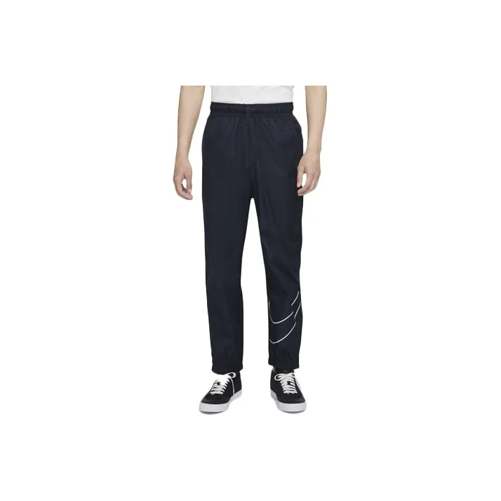 Nike Casual Pants Men Dark Blue Black-0