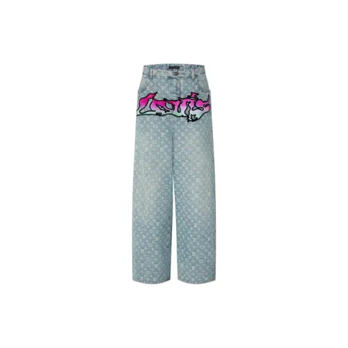 LOUIS VUITTON Baggy Denim Pants
