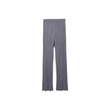 PLEATS PLEASE ISSEY MIYAKE Casual Pants Unisex Gray