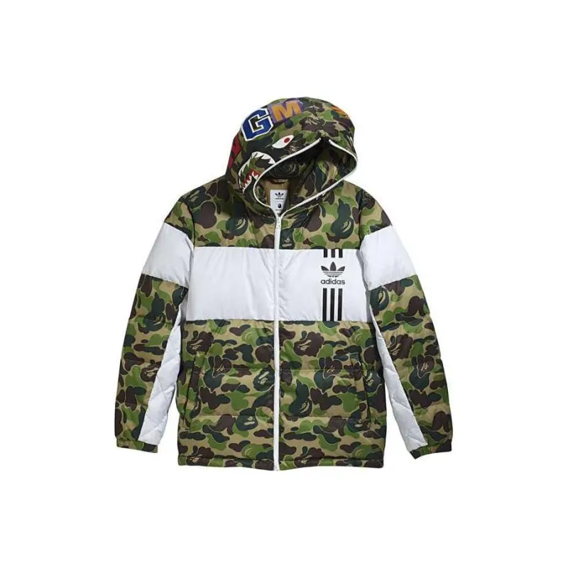 Adidas Originals X Adidas Abc Camo Firebird Shark Puffer Jacket-0