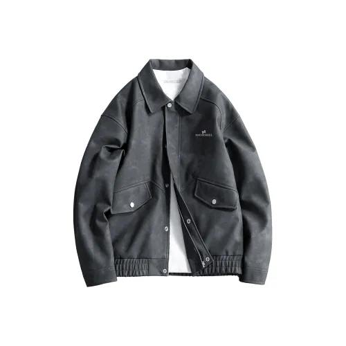 S.k. Manor Hill Jackets Coats Unisex Dark Gray