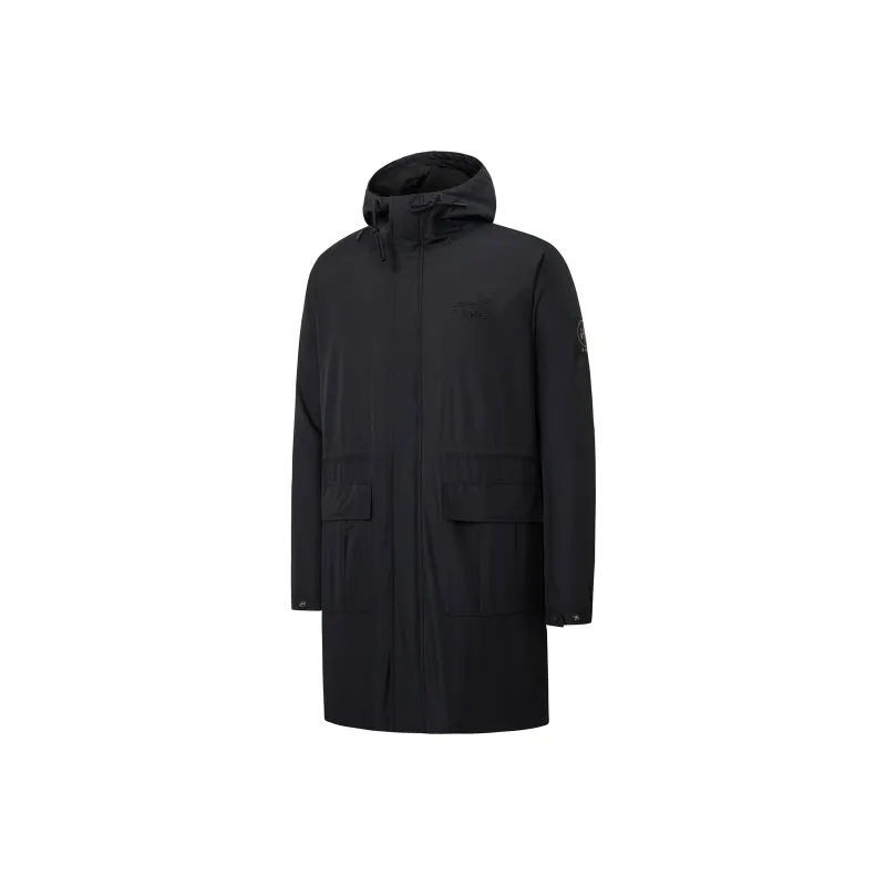 Erke Trench Coat Men's Jet Black-0