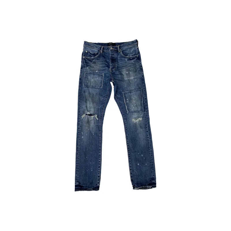 Purple Brand Vintage Dirty Patch Jean-0