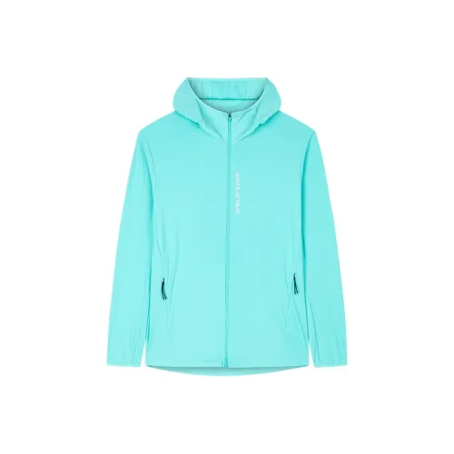 Anta Variety Training Collection Jackets Coats Men's Clear Teal