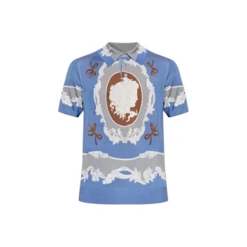 VERSACE Medusa motif Polo Shirt