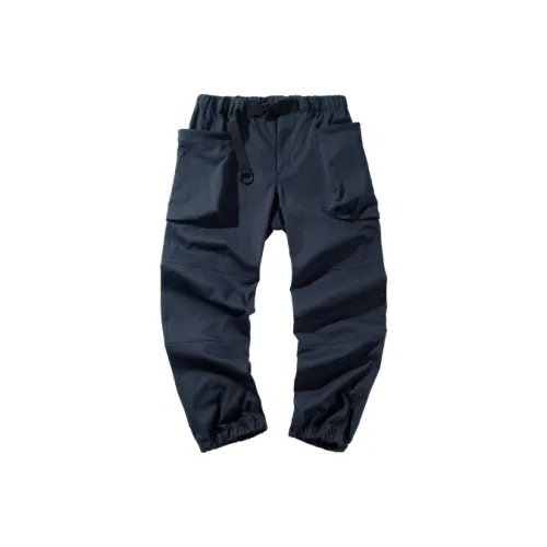 MOBI GARDEN Cuffed Pants Casual Pants Unisex