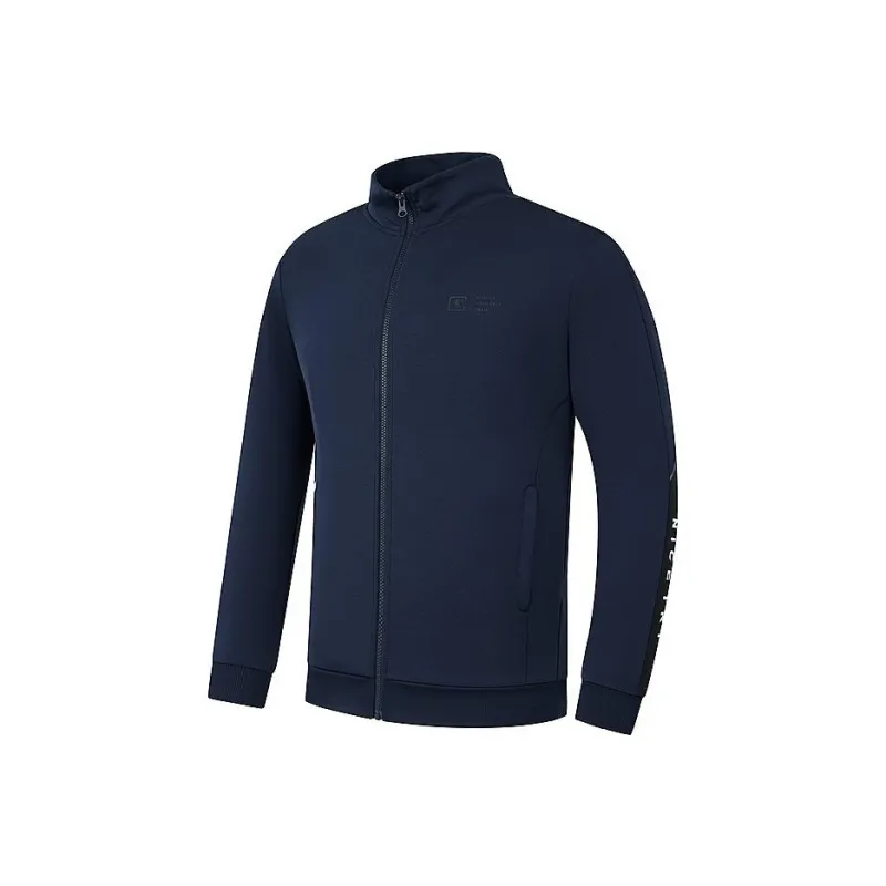 QIAODAN Jackets Coats Men's Nova Blue/Black-0