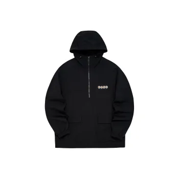 Erke Trench Coats Men Jet Black