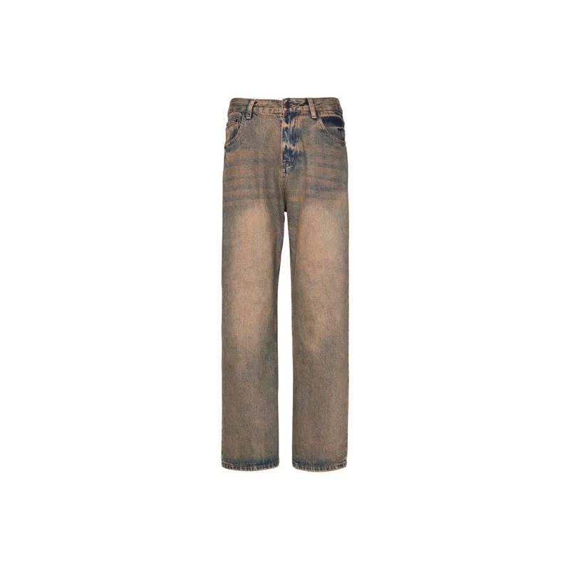 GTRG Jeans Unisex Caramel Brown-0