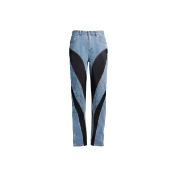 H&M Spiral Panel Jeans Mens