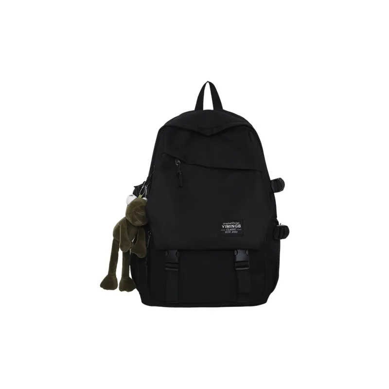 URBAN FOREST Nylon Backpack Unisex Blue/White/Black/Gray/Burgundy-12