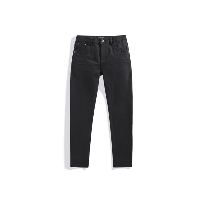 PEACEBIRD MEN Jeans Men Black 1 Classic Tight Fit-0